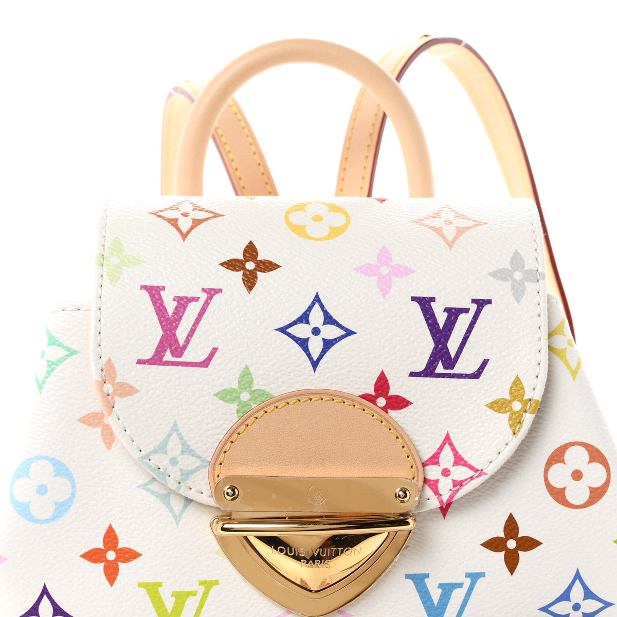 LV X TM Monogram Multicolor Venice Backpack White