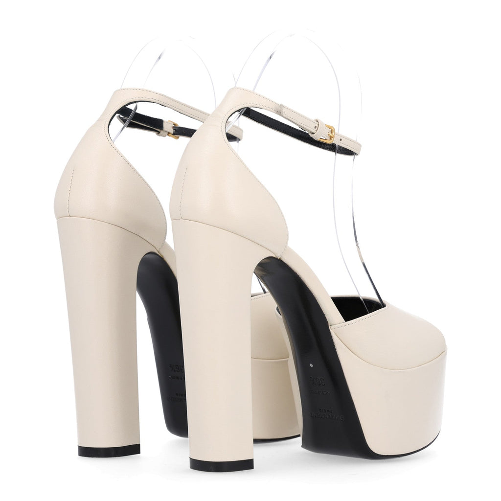 New Belfagor Jodie 95 Platform Sandal 36.5 Pearl