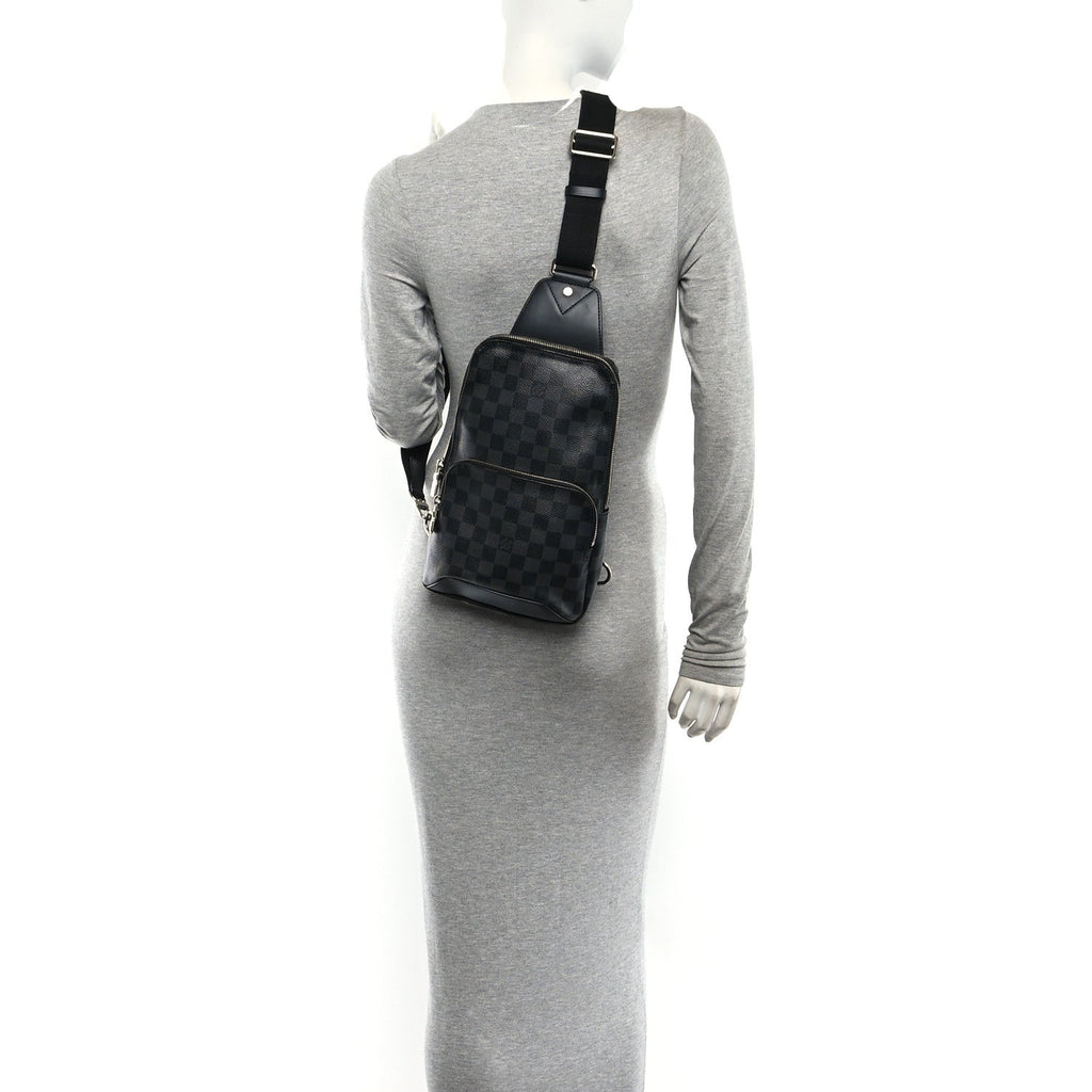 Damier Graphite Avenue Sling Backpack