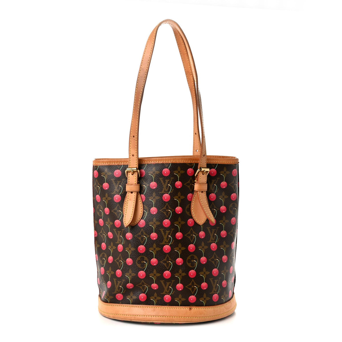 Monogram Cerises Bucket Bag