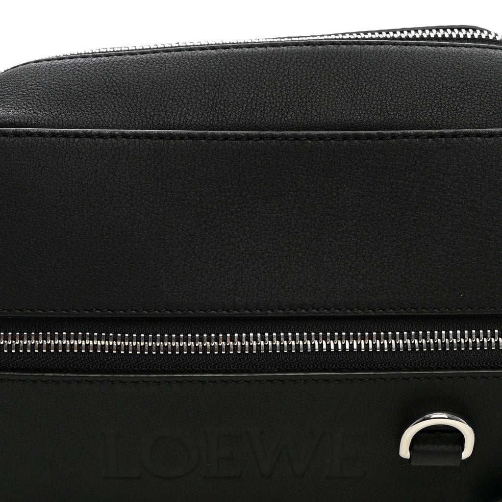 Classic Calfskin Convertible Sling Bag Black