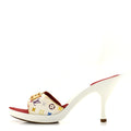 Monogram Multicolor Sandal Mule 36 White