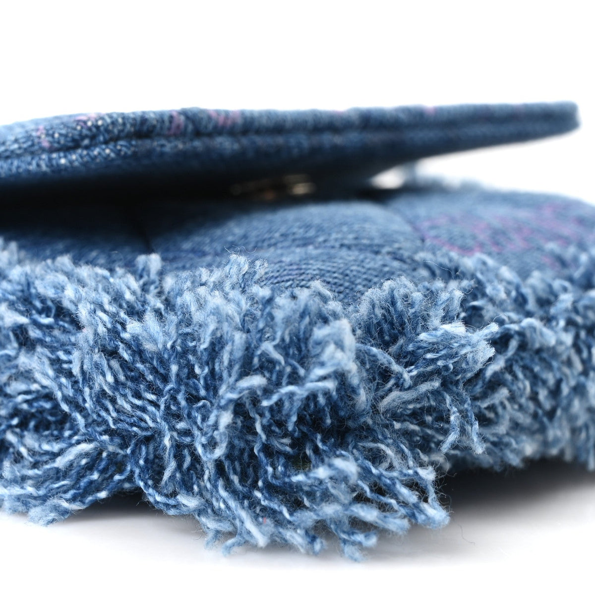 Denim Quilted Denim Mood Belt Bag Blue Multicolor