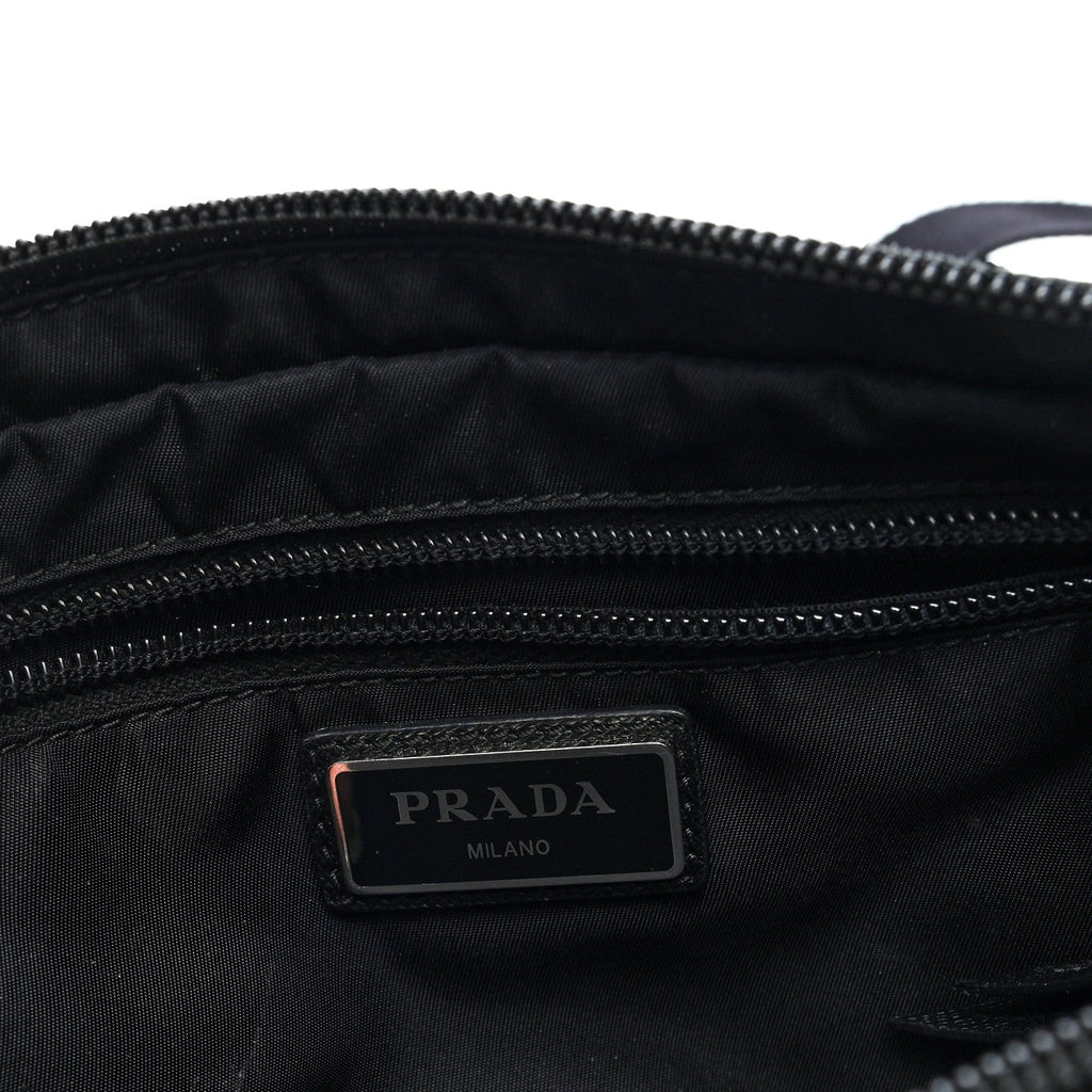 Tessuto Nylon Belt Bag Black