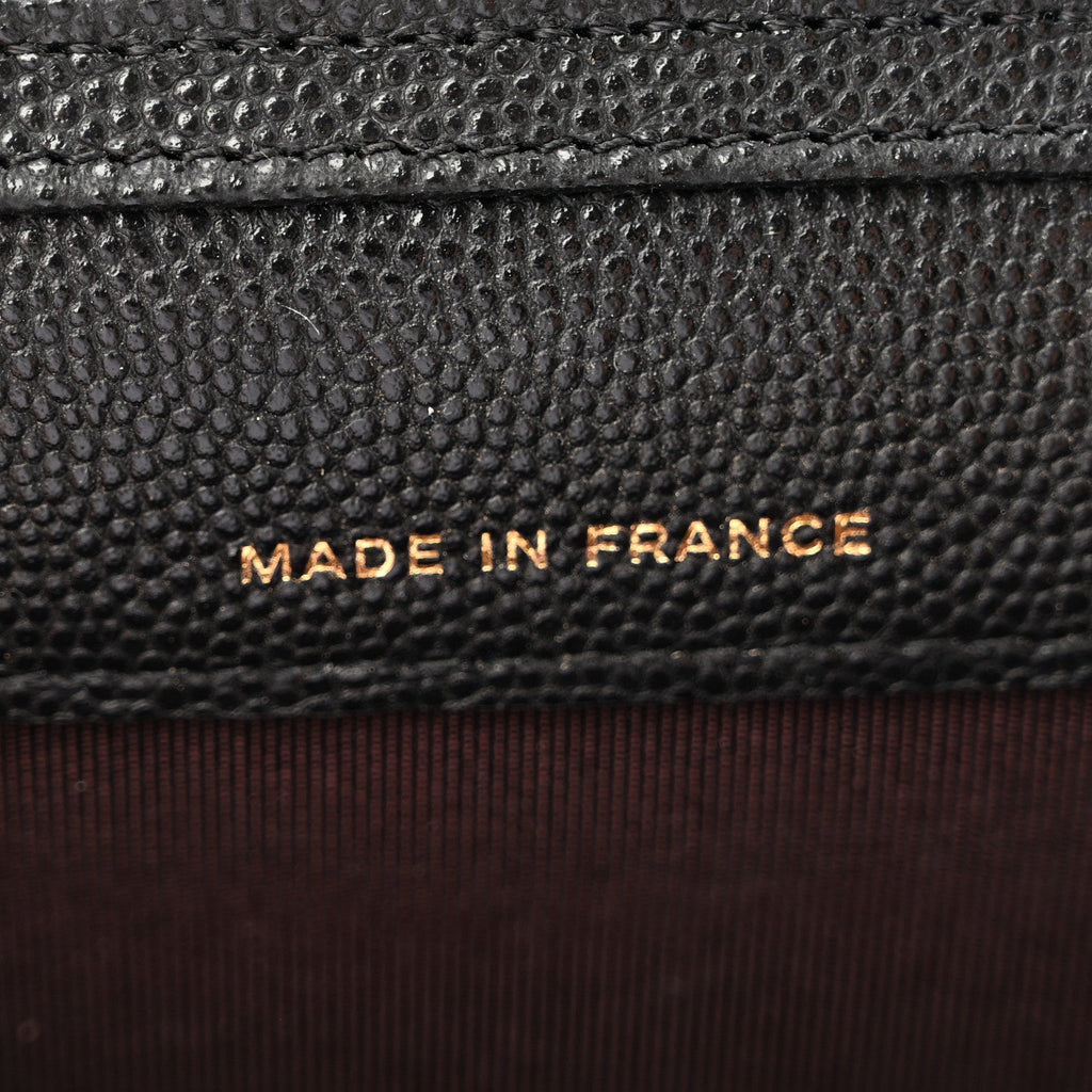 Caviar Quilted Belt Bag Black