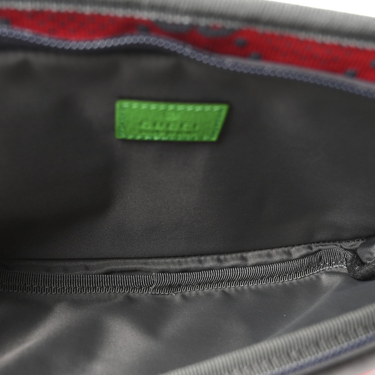 Jersey GG Monogram All Over Sporty Belt Bag Green Grey Multicolor