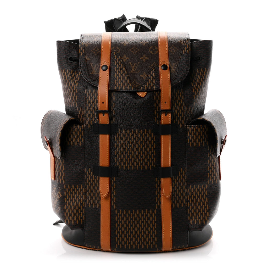 X NIGO Giant Damier Ebene Monogram Christopher PM Backpack