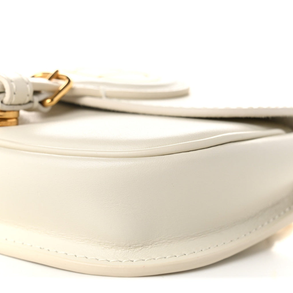 Box Calfskin Micro Bobby Waist Bag Latte