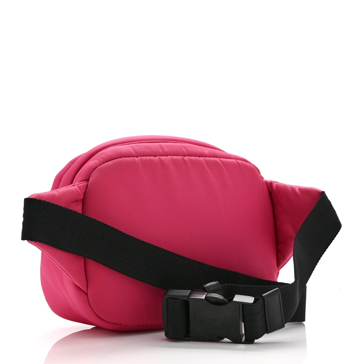 Tessuto Nylon Soft Padded Belt Bag Fuxia