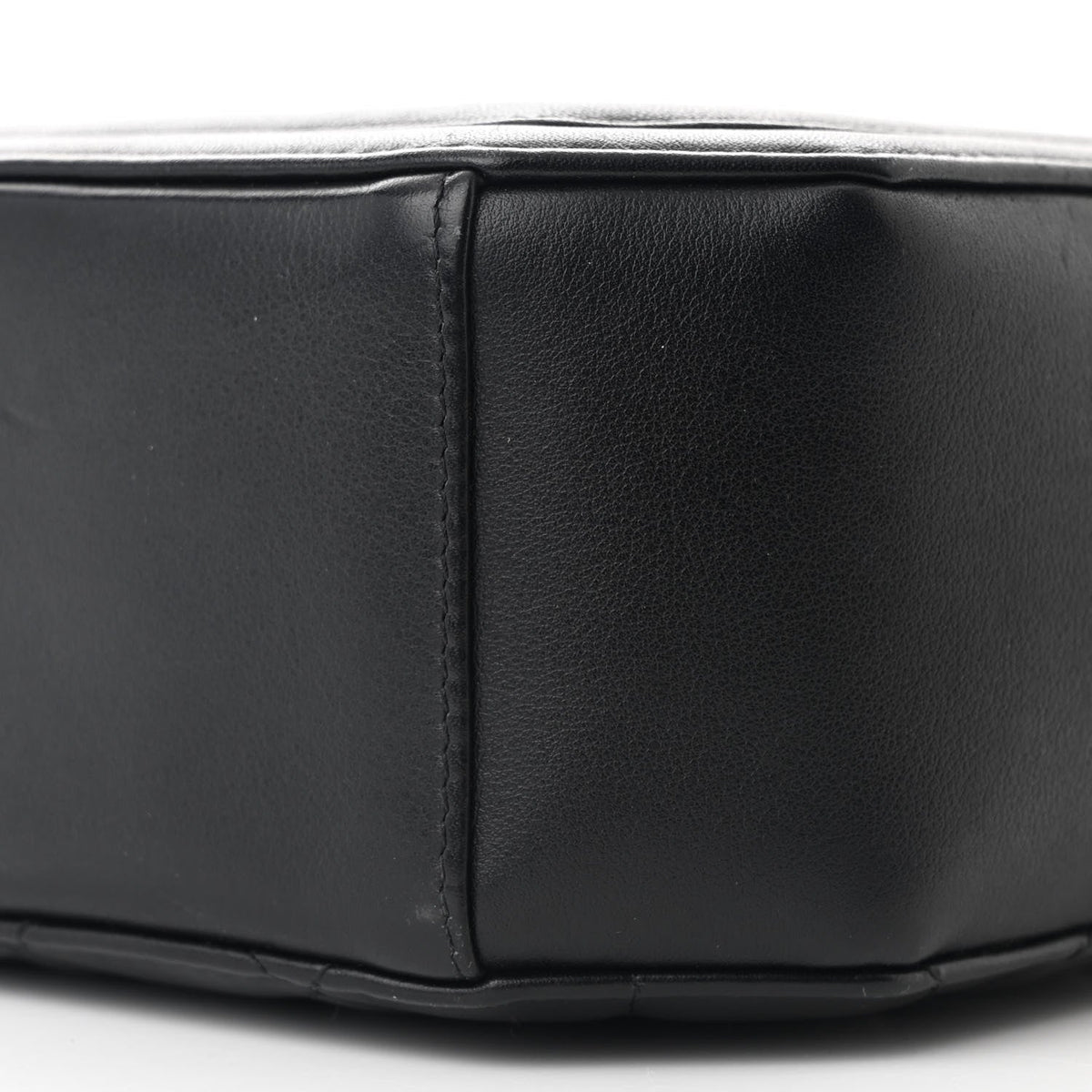 Lambskin CC Octagon Camera Case Black