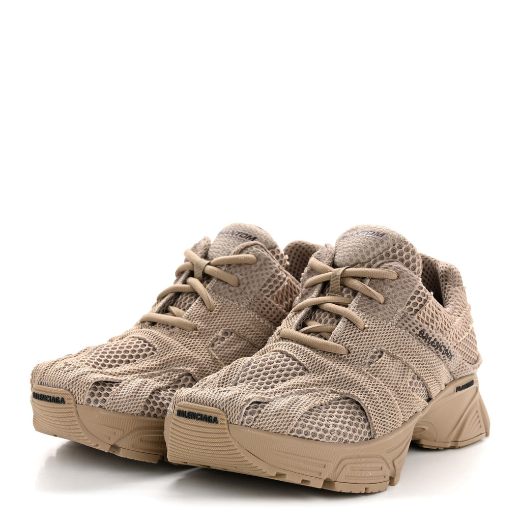 Fabric Mesh Womens Phantom Sneakers 37 Dark Beige