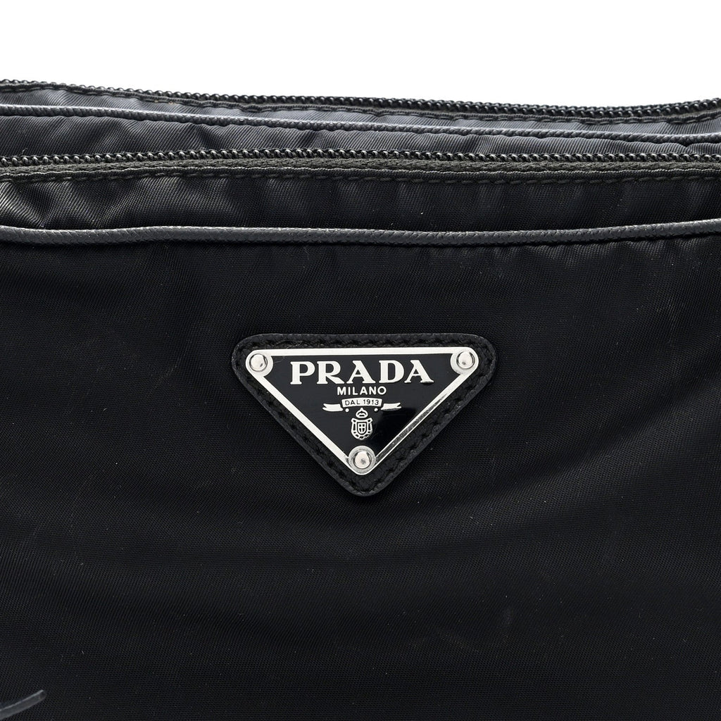 Tessuto Nylon Belt Bag Black