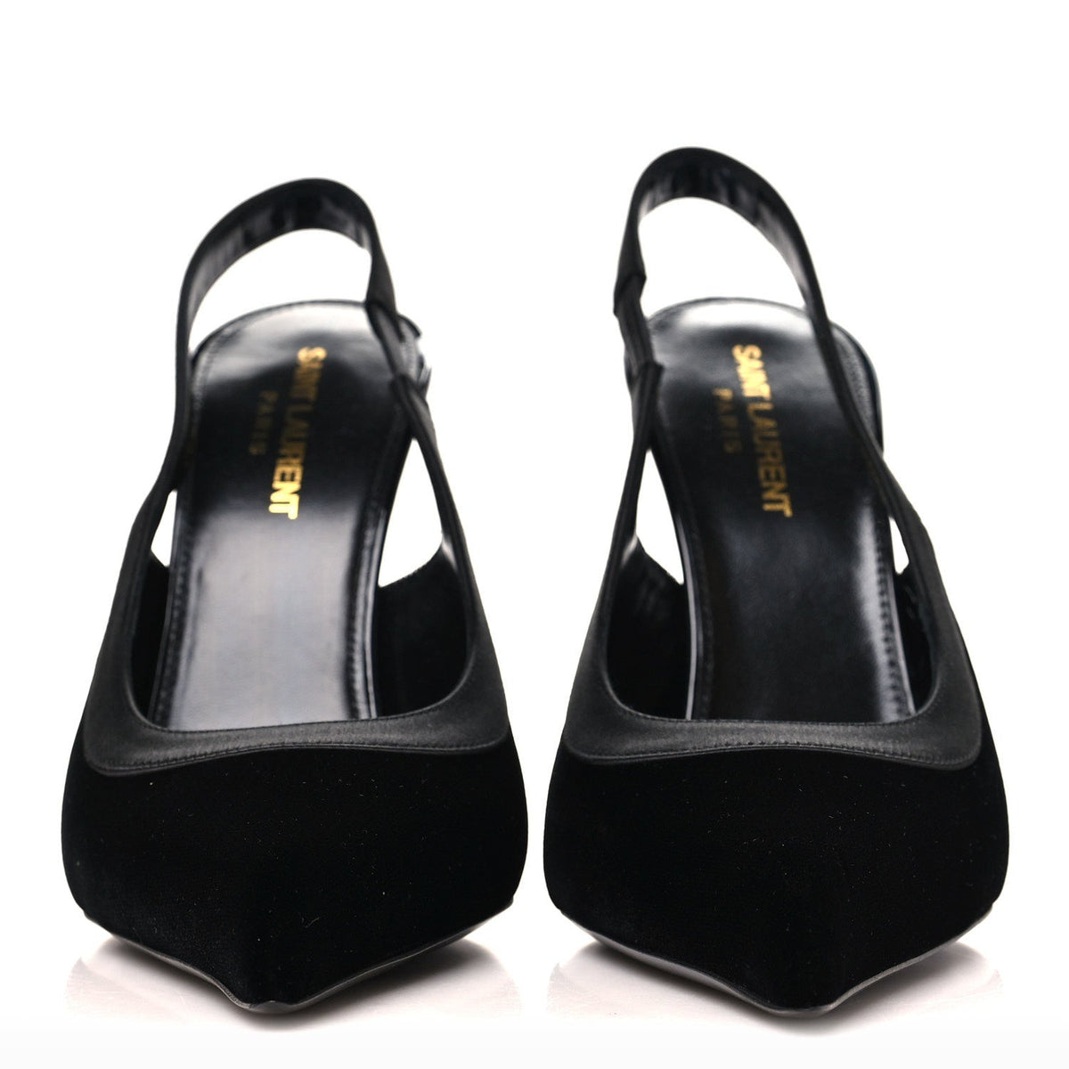 Velluto Master Raso Regale Victoire 115 Slingback Pumps 38.5