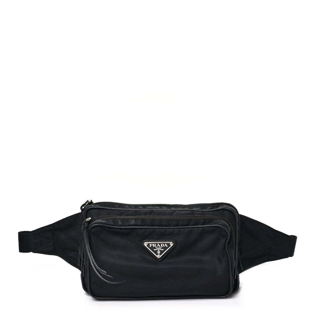 Tessuto Nylon Belt Bag Black