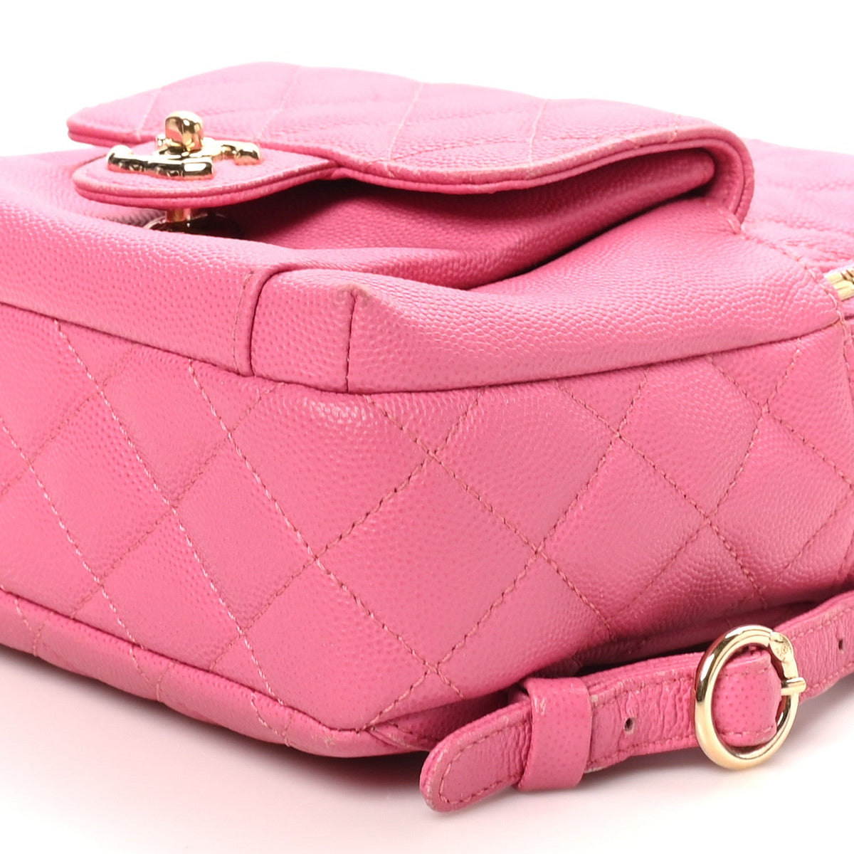 Caviar Quilted Small CC Day Backpack Pink