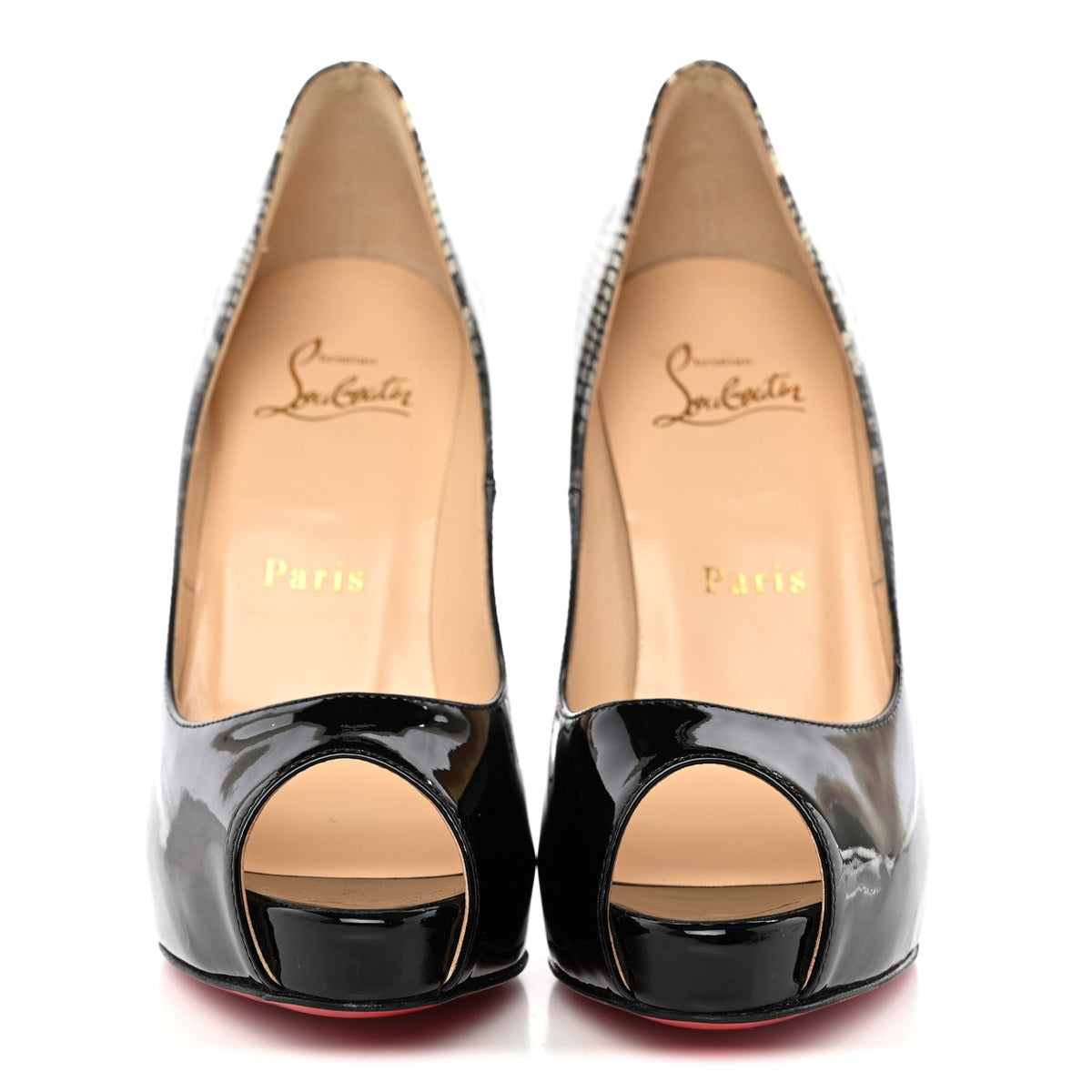 Patent Degrade Snakeskin Printed New Very Prive 120 Peep Toe Pumps 35