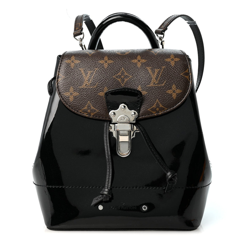 Patent Monogram Hot Springs Backpack Black