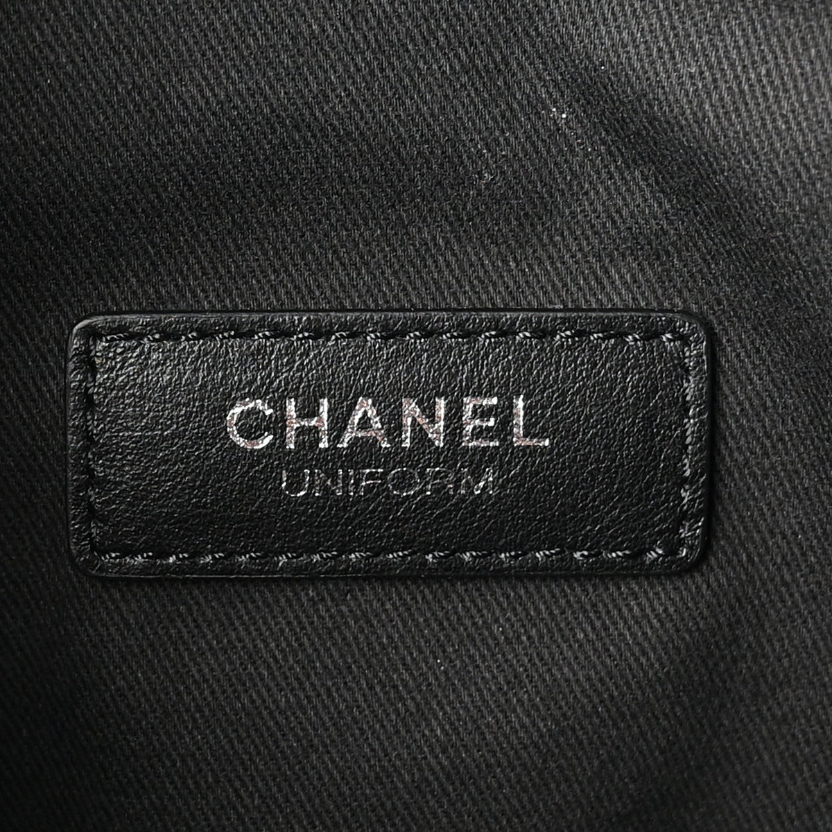 Calfskin Quilted Waist Belt Bag Black