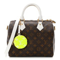 Monogram LV Match Speedy Bandouliere 25 White
