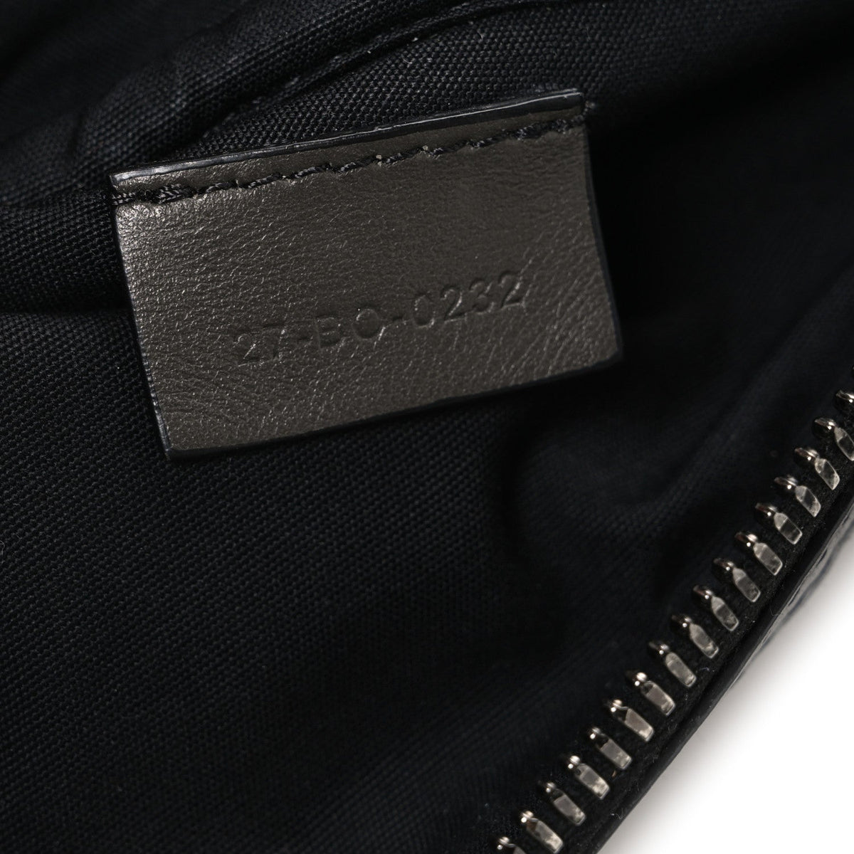 Oblique Saddle Belt Pouch Blue