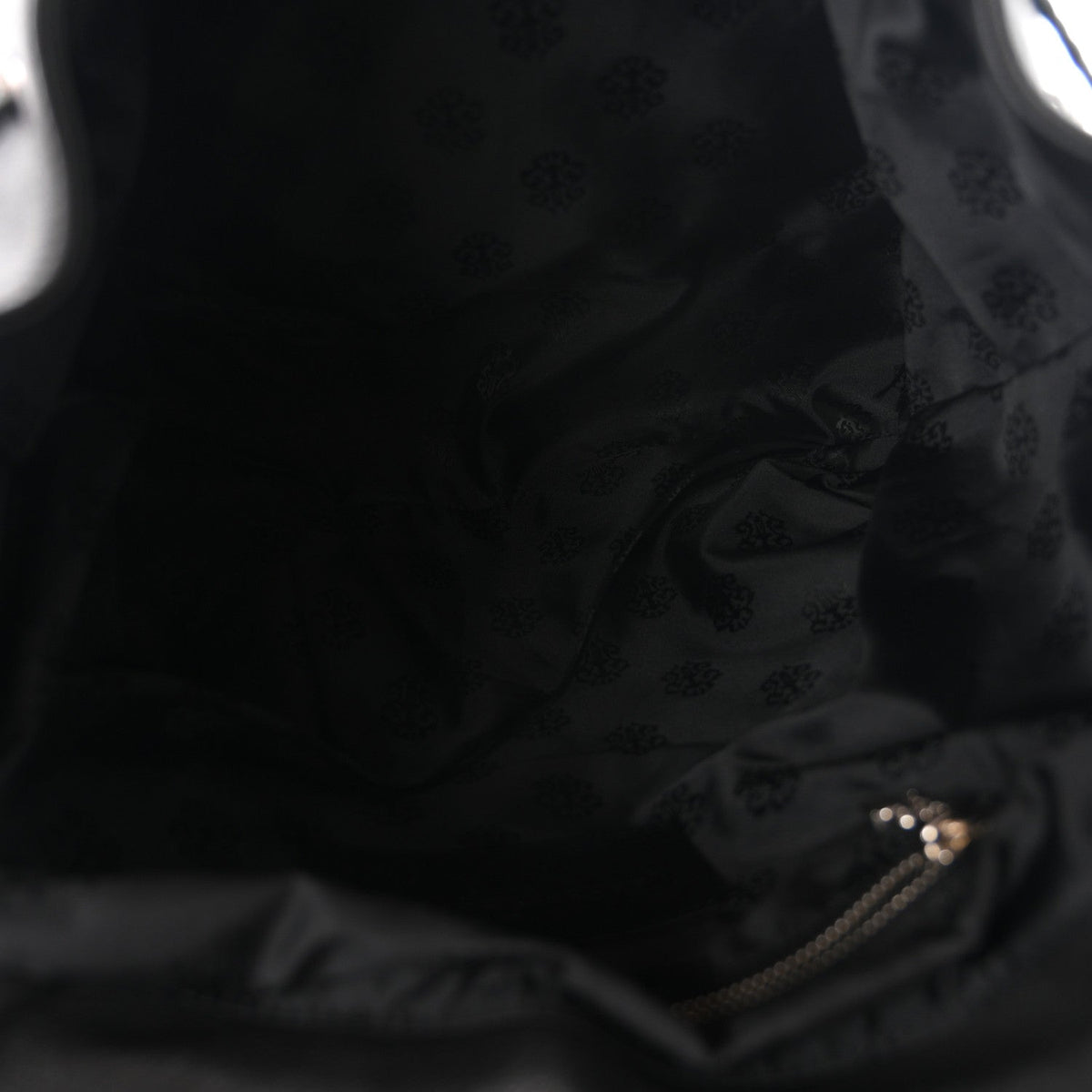 Calfskin Cross Patch Feurknee Backpack  Black