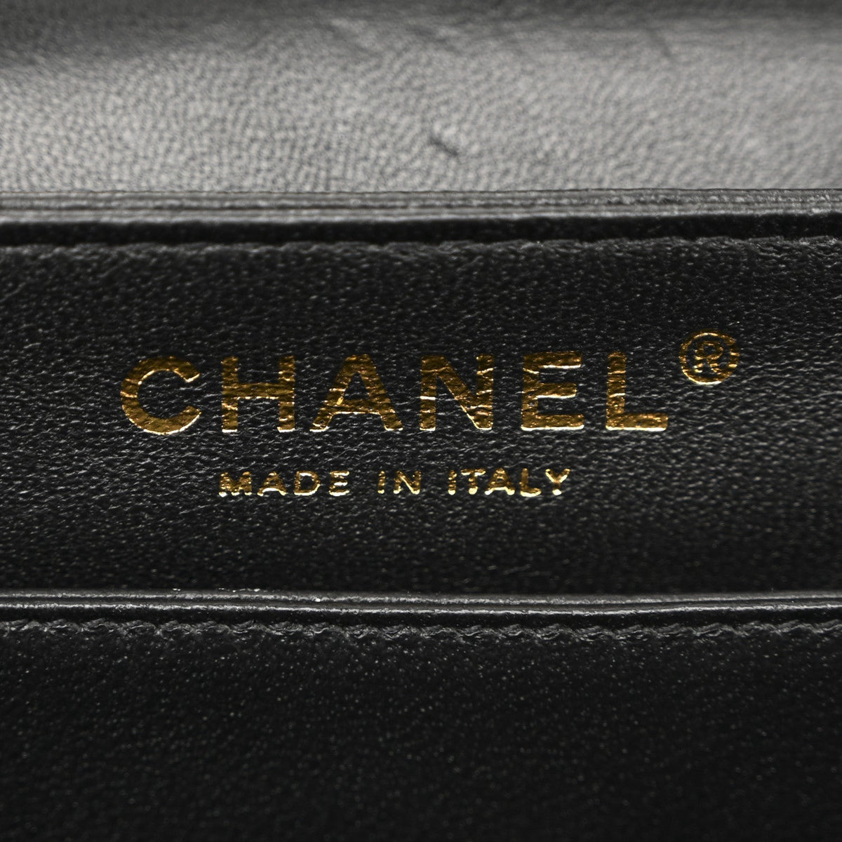 Suede Quilted Crystal Pearl CC Flap Black