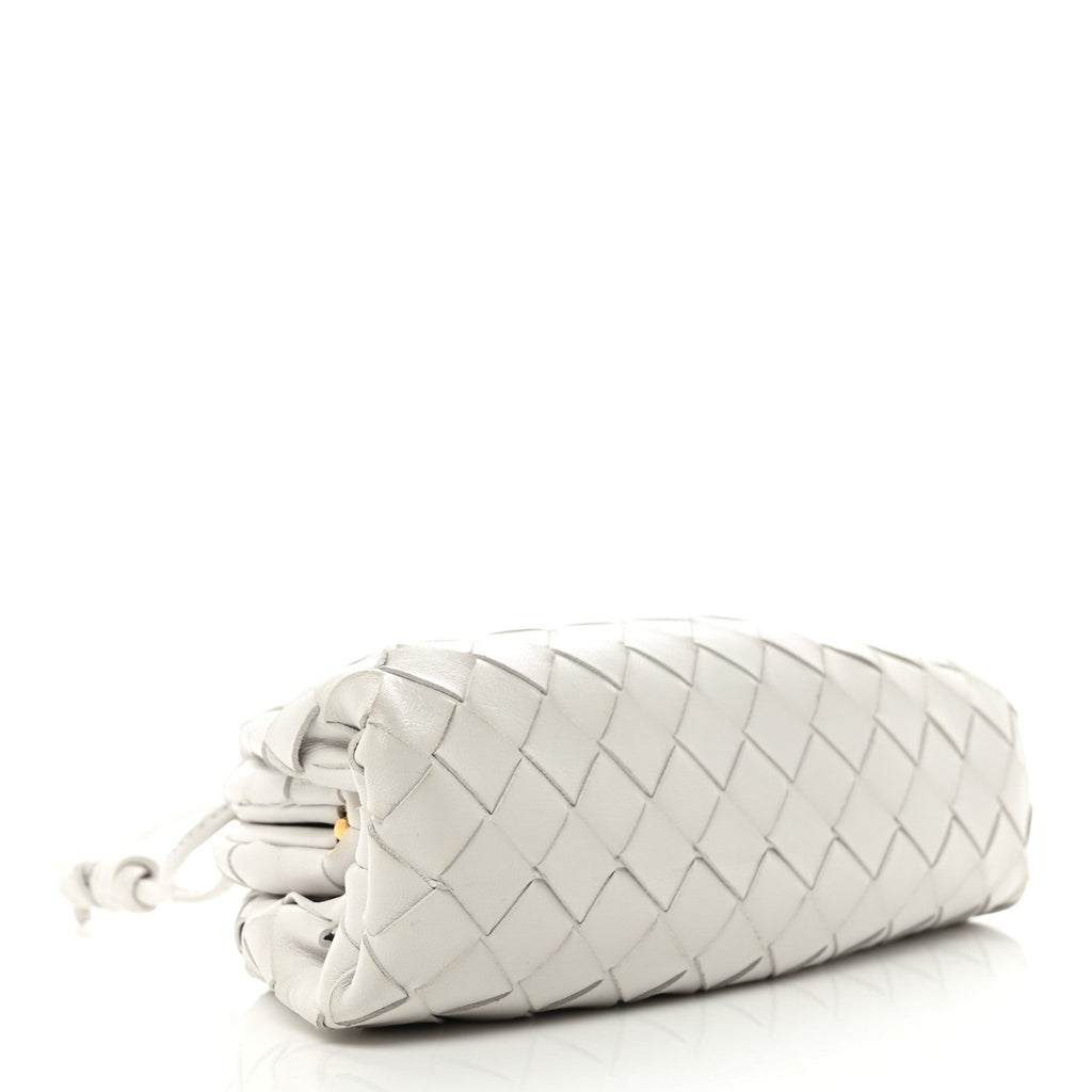 Nappa Intrecciato The Mini Pouch Chalk