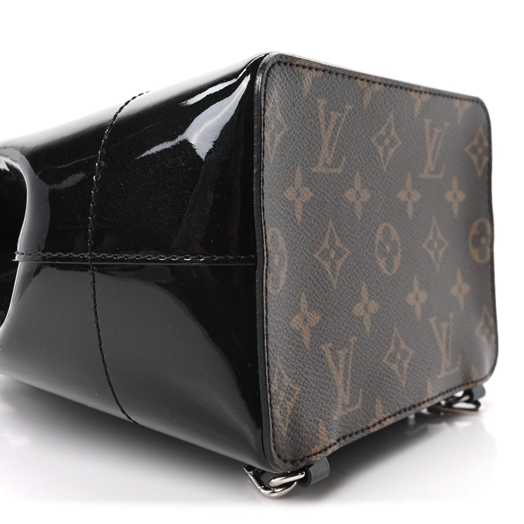 Patent Monogram Hot Springs Backpack Black