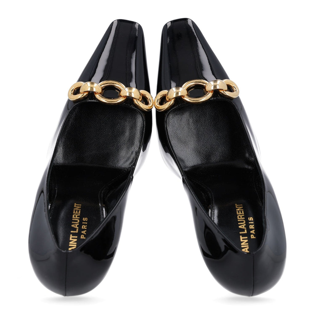 Vernice Grupy Silvana 110mm Pumps 39.5 Oro Antico Black