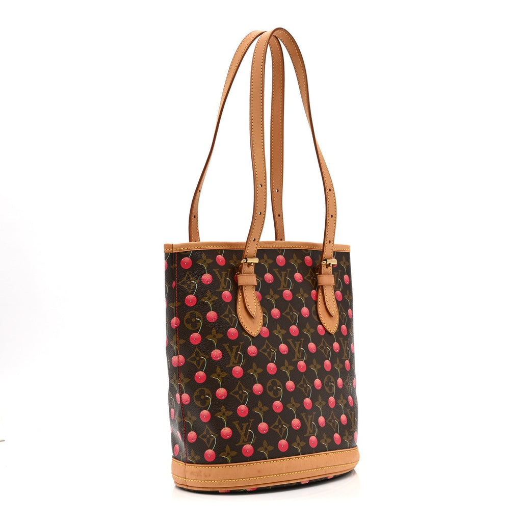 Monogram Cerises Bucket Bag