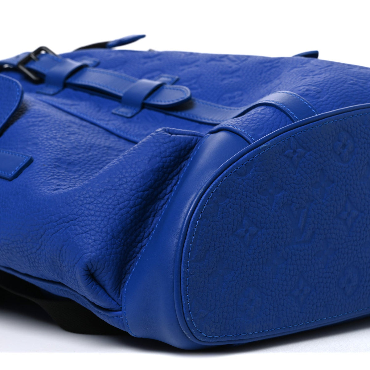 Taurillon Monogram Christopher MM Backpack Blue
