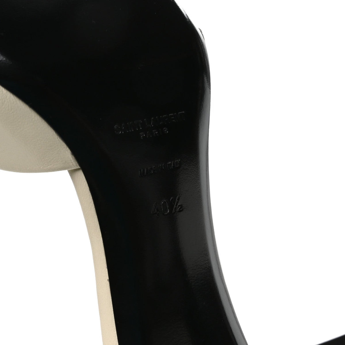 Lambskin Bianca Mules 40.5 Pearl