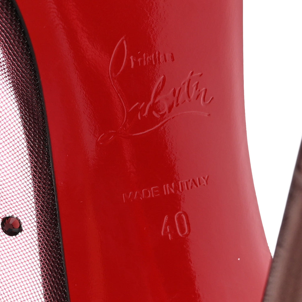 Rete Nappa Laminata Miss Z Degrastrass Perla 100 Pumps 40 Palacy