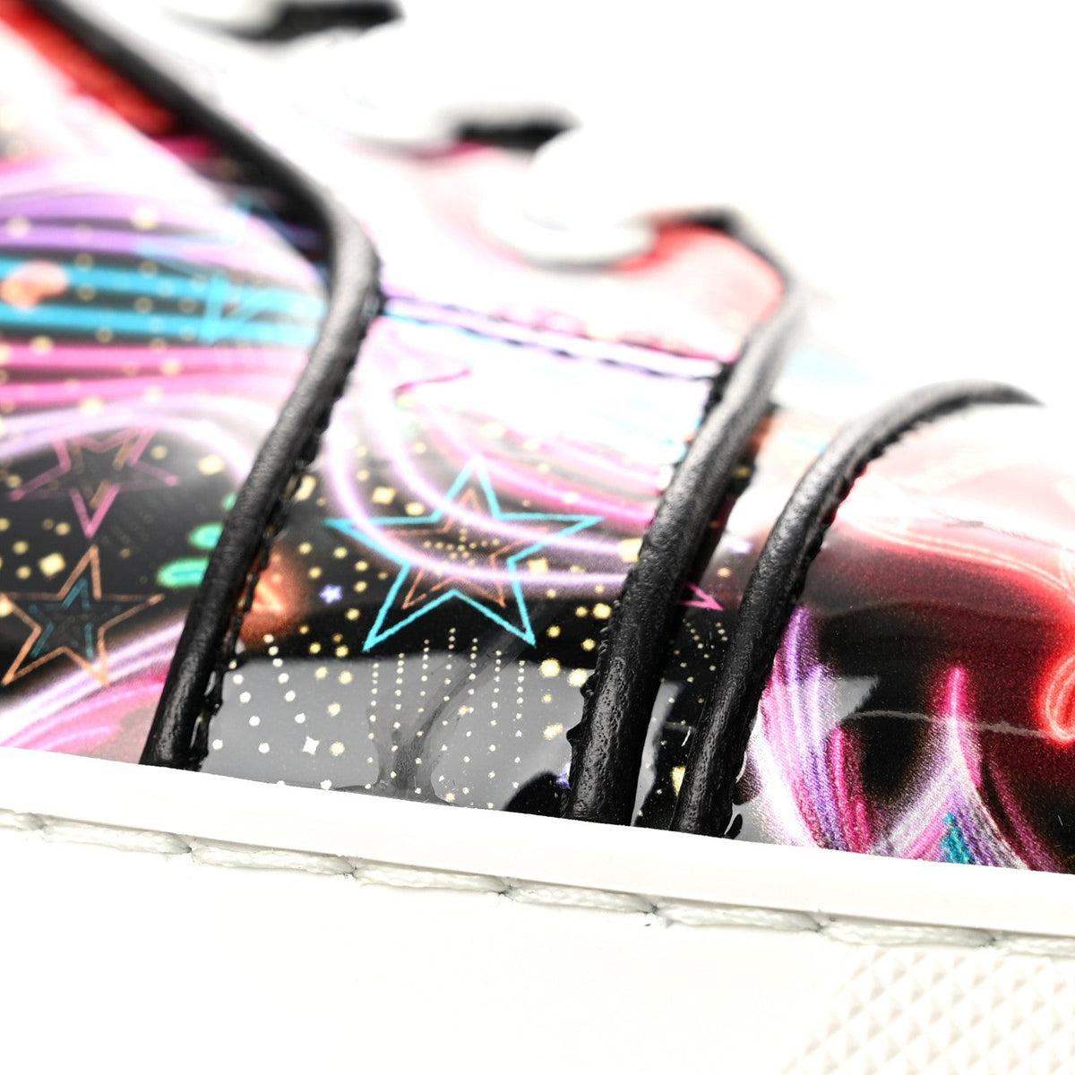Patent Starlight Orlato Flat Sneakers 40 Multi