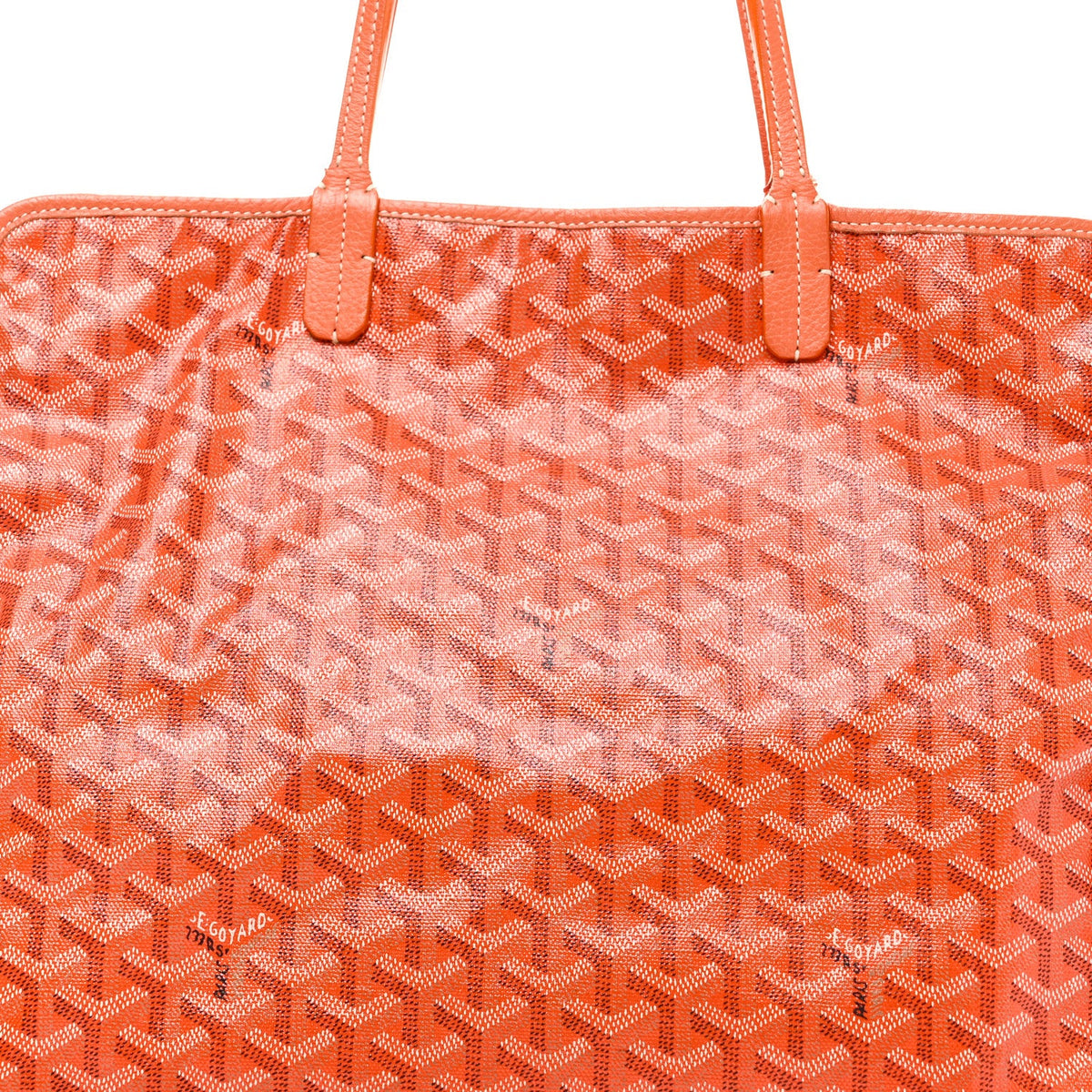 Goyardine Sac Hardy Pet Carrier PM Orange