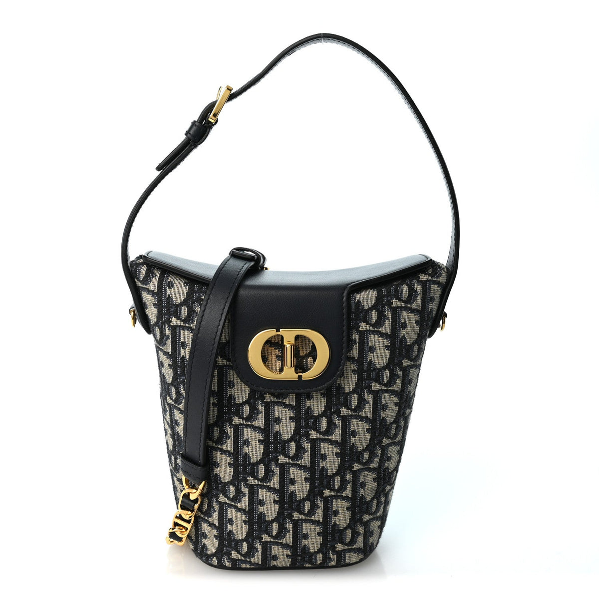 Oblique 30 Montaigne Mini Bucket Bag  Blue