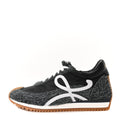 Brushed Suede Nylon Flow Runners Sneakers 40 Raw Denim