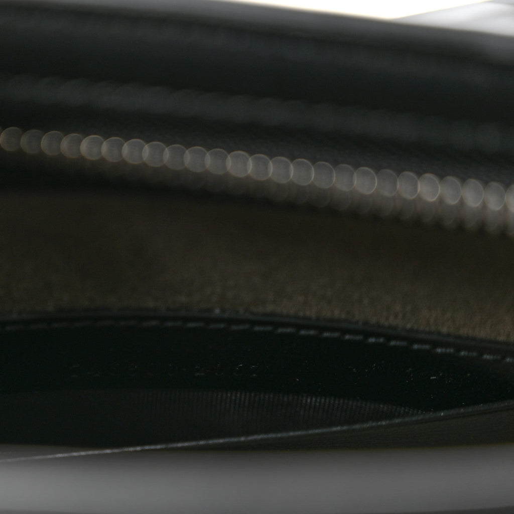 GG Supreme Monogram Canvas Interlocking G Belt Bag Black