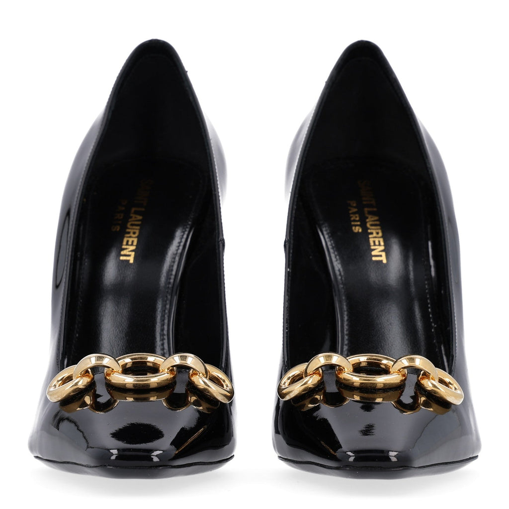 Vernice Grupy Silvana 110mm Pumps 39.5 Oro Antico Black