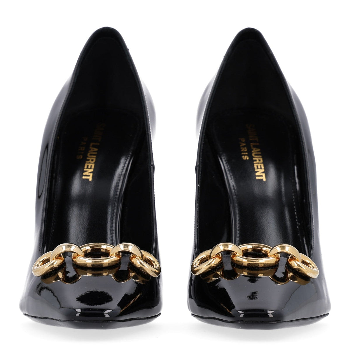 Vernice Grupy Silvana 110mm Pumps 39.5 Oro Antico Black