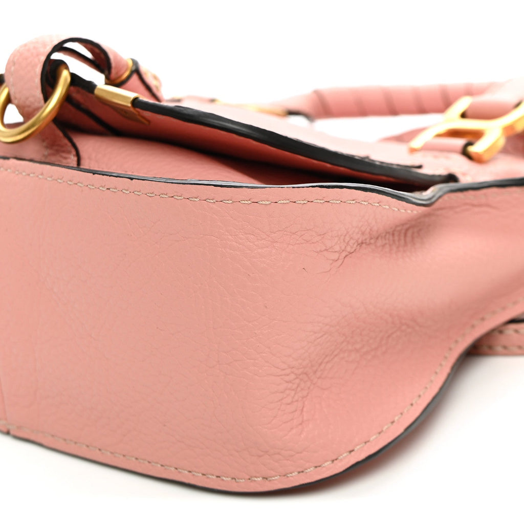 Calfskin Mini Marcie Satchel Fallow Pink