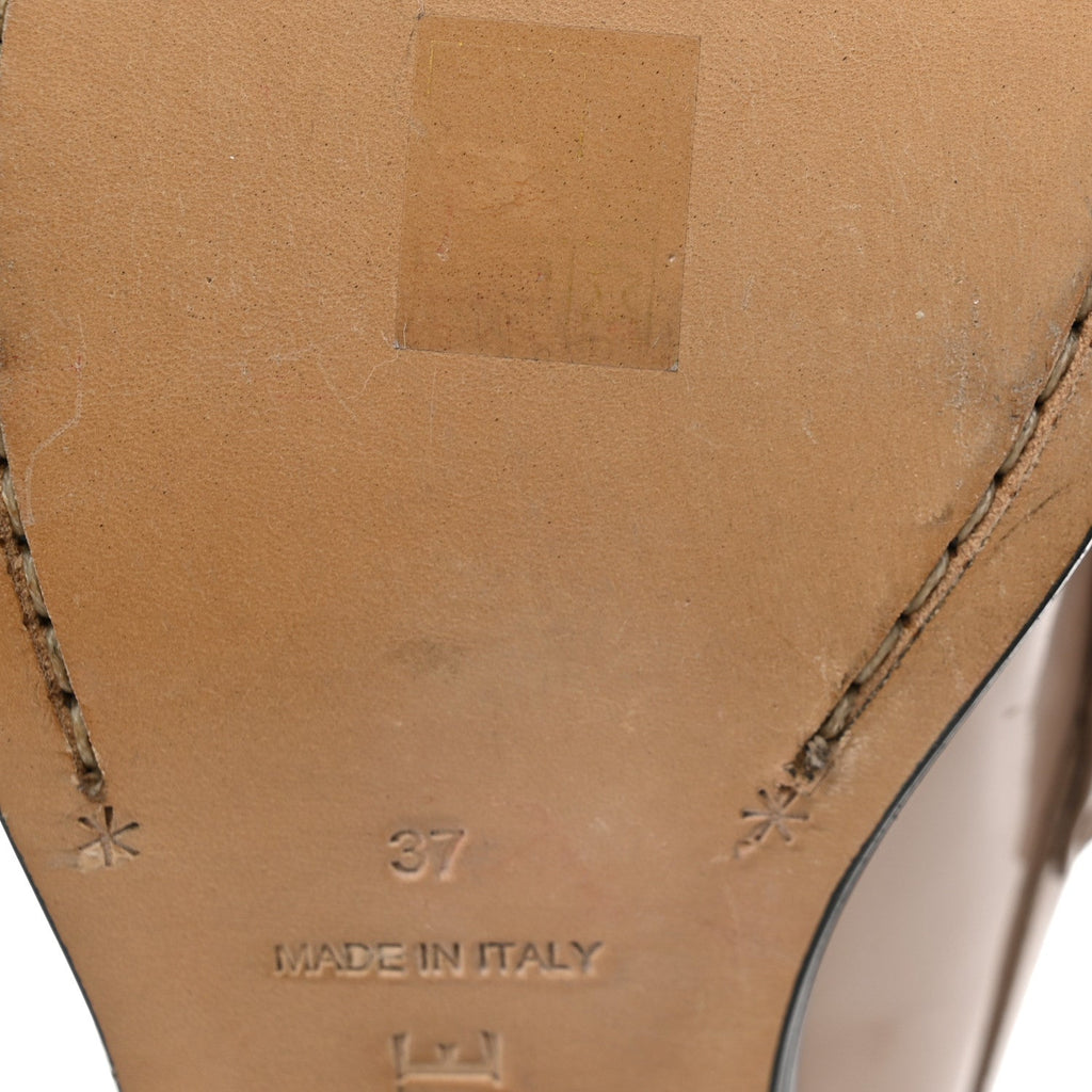 Brushed Calfskin Campo 45mm Loafers 37 Light Pink