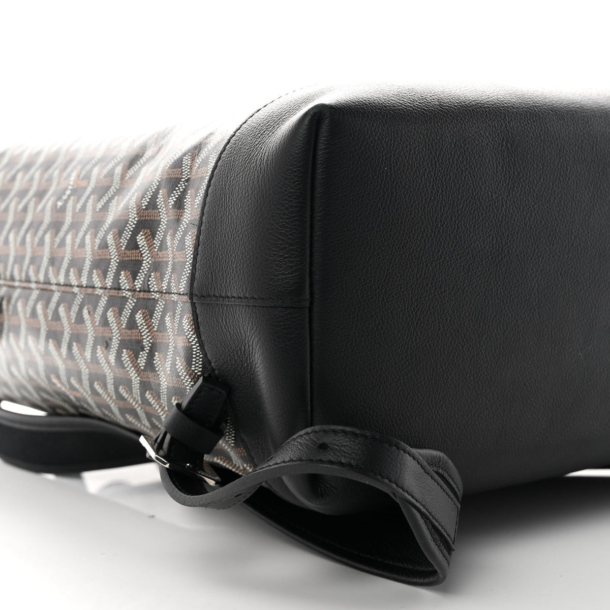 Goyardine Calfskin Cisalpin Backpack Black