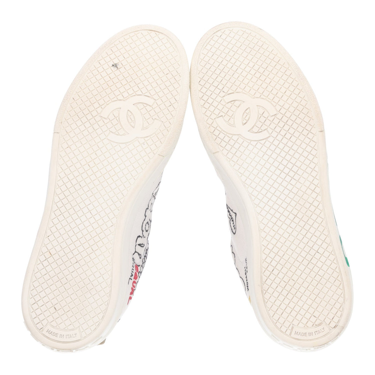 x Pharrell Williams Canvas Womens Sneakers 36 White Multicolor