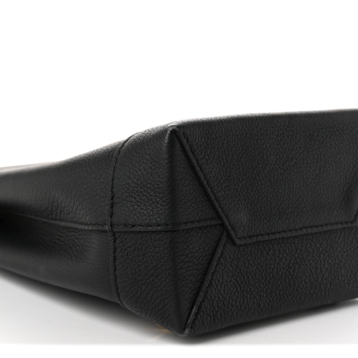 Calfskin Lockme Mini Backpack Black