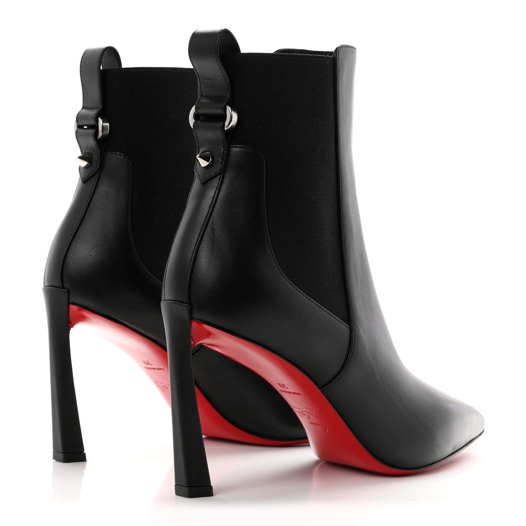 Calfskin Condodo 85 Ankle Boots 39 Black