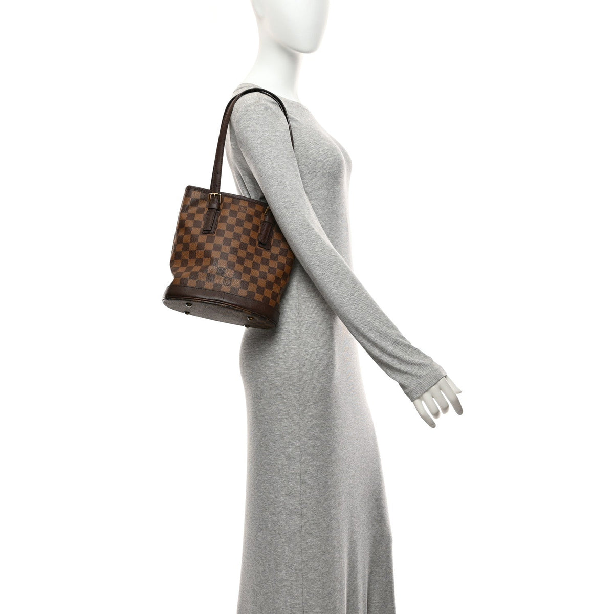 Damier Ebene Marais Bucket 23