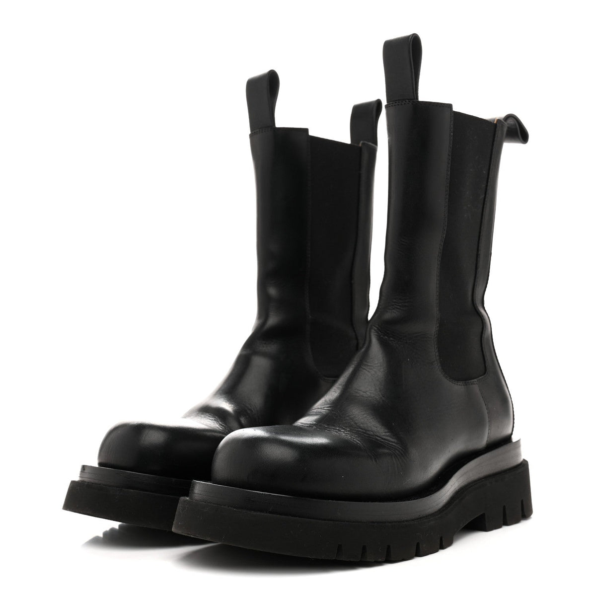 Calfskin The Lug Chelsea 55mm Boots 36.5 Black