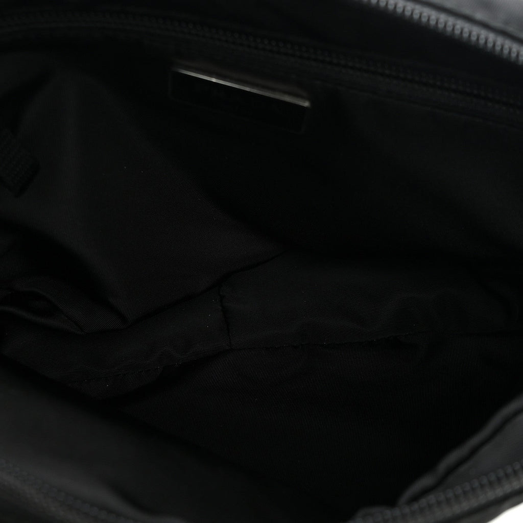 Tessuto Nylon Montagna Belt Bag Black