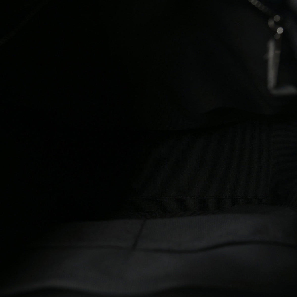 Canvas Calfskin Never Still Small Backpack Black